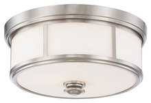 Minka-Lavery 4365-84 - Harbour Point - 2 Light Flush Mount