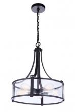 Craftmade 55395-FB - Elliot 5 Light Pendant in Flat Black