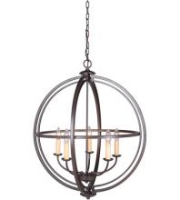 Craftmade 40135-ESP - Berkeley 5 Light Foyer in Espresso