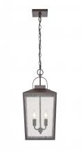 Millennium 42655-PBZ - Devens 2-Light Outdoor Hanging Lantern Powder Coated Bronze