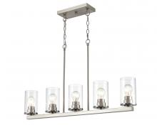 Millennium 2725-BN - Verlana 5-Light Chandelier Ceiling Light Brushed Nickel