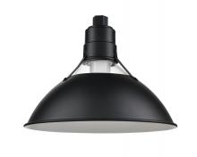 Millennium RGCS13-SB - R Series 1-Light Glass Cone Shade Satin Black