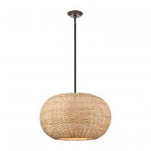 Millennium 99302-OB - Bemo 3-Light Pendant Light Oiled Bronze