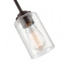 Millennium 9601-RBZ - Moven 1-Light Mini-Pendant Light Rubbed Bronze