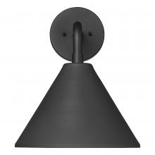 Millennium 86102-TBK - Axston 1-Light Outdoor Wall Sconce Textured Black