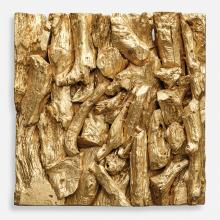 Uttermost 04327 - Uttermost Rio Gold Wood Wall Décor