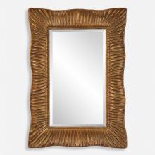 Uttermost 09971 - Uttermost Emerson Scalloped Antique Gold Mirror