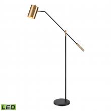  S0019-9565-LED - Oliver Avenue 64'' High 1-Light Floor Lamp - Matte Black - Includes LED Bulb