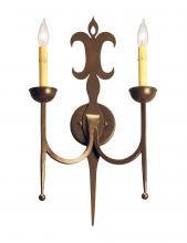 Meyda White 115592 - 14" Wide San Simone 2 Light Wall Sconce