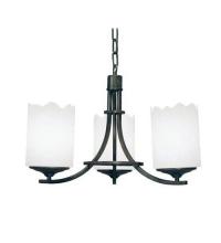 Meyda White 116260 - 20" Wide Octavia 3 Light Chandelier