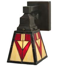 Meyda White 122654 - 5"W Otero Mission Wall Sconce