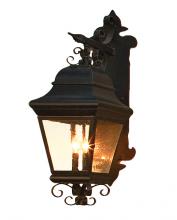 Meyda White 118857 - 11"W Vincente Lantern Wall Sconce