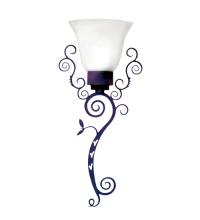 Meyda White 120123 - 13" Wide Zoey Wall Sconce