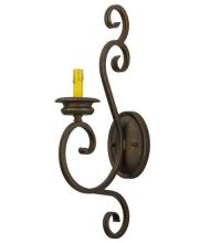 Meyda White 120241 - 5" Wide Fernando Wall Sconce