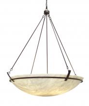 Meyda White 120609 - 60" Wide Covina Inverted Pendant