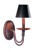 Meyda White 120767 - 5" Wide Bell 1 Light Wall Sconce