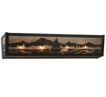 Meyda White 121280 - 30"W Sailboat Vanity Light