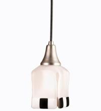 Meyda White 12534 - 4"Sq Metro Fusion Enduro Mini Pendant