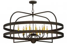 Meyda White 139590 - 48"W Aldari 12 LT Chandelier