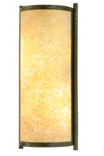 Meyda White 139943 - 7"W Cilindro Palomino Wall Sconce