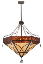 Meyda White 140376 - 37"W Larkfield Inverted Pendant