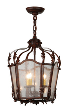 Meyda White 140904 - 12"W Citadel 3 LT Pendant