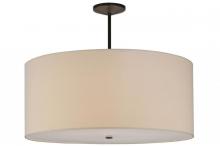 Meyda White 143264 - 36"W Cilindro Textrene Pendant