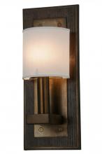 Meyda White 143892 - 10" Wide Bonn Wall Sconce