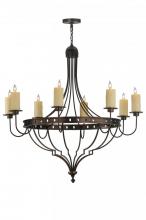 Meyda White 144948 - 48"W Bottini 8 LT Chandelier