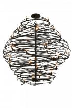 Meyda White 145021 - 79"W Cyclone 36 LT Chandelier