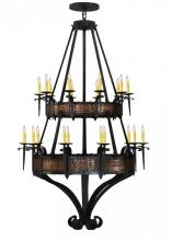 Meyda White 145338 - 48" Wide Costello 20 LT Two Tier Chandelier