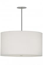 Meyda White 152359 - 32"W Cilindro Papel Blanco Pendant