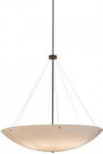 Meyda White 156590 - 60" Wide Madison Inverted Pendant