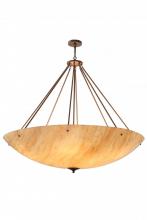 Meyda White 167256 - 60"W Madison Inverted Pendant