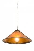 Meyda White 187039 - 17" Wide Sutter Pendant