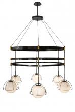 Meyda White 188206 - 116"W Heliocentricity 6 LT Chandelier