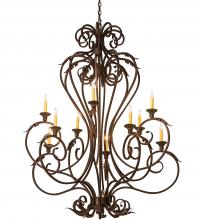 Meyda White 201575 - 48" Wide Josephine 10 Light Chandelier