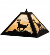 Meyda White 228146 - 12" Square Deer Shade