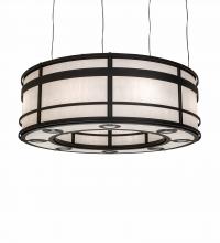 Meyda White 231062 - 72" Wide Sargent Pendant