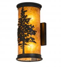 Meyda White 237133 - 6" Wide Tamarack Wall Sconce