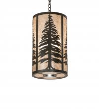 Meyda White 244171 - 14" Wide Tall Pines Pendant