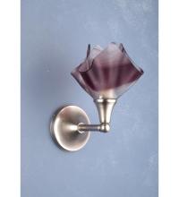 Meyda White 72455 - 10" Wide Handkerchief Chambord Swirl Wall Sconce