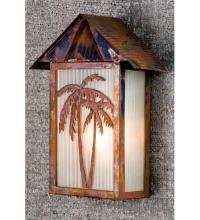 Meyda White 77967 - 9.5 Wide Tropical Palm Tree Wall Sconce