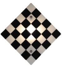 Meyda White 82472 - 17"W Metro Fusion My Brother Mario Wall Sconce